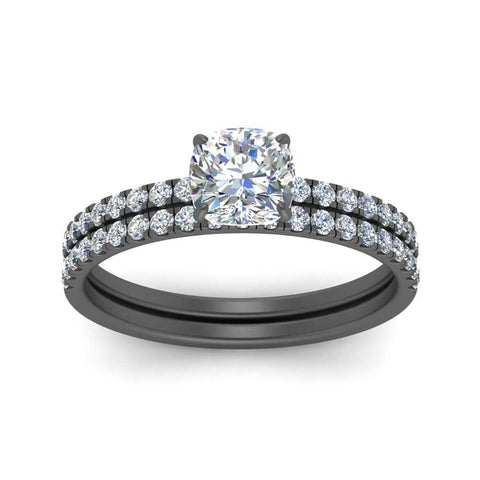 cushion-pave-wrap-wedding-ring-set-in-black-gold-in-FD9168CUANGLE3-NL-BG