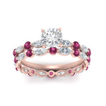 Load image into Gallery viewer, cushion-pink-sapphire-floating-marquise-accent-ring-with-eternity-wedding-band-in-rose-gold-FDEWB9398CUGSADRPIANGLE5-NL-RG_22f34bdd-e601-4d19-97fc-8ab50cba4781.jpg?v=1758802020
