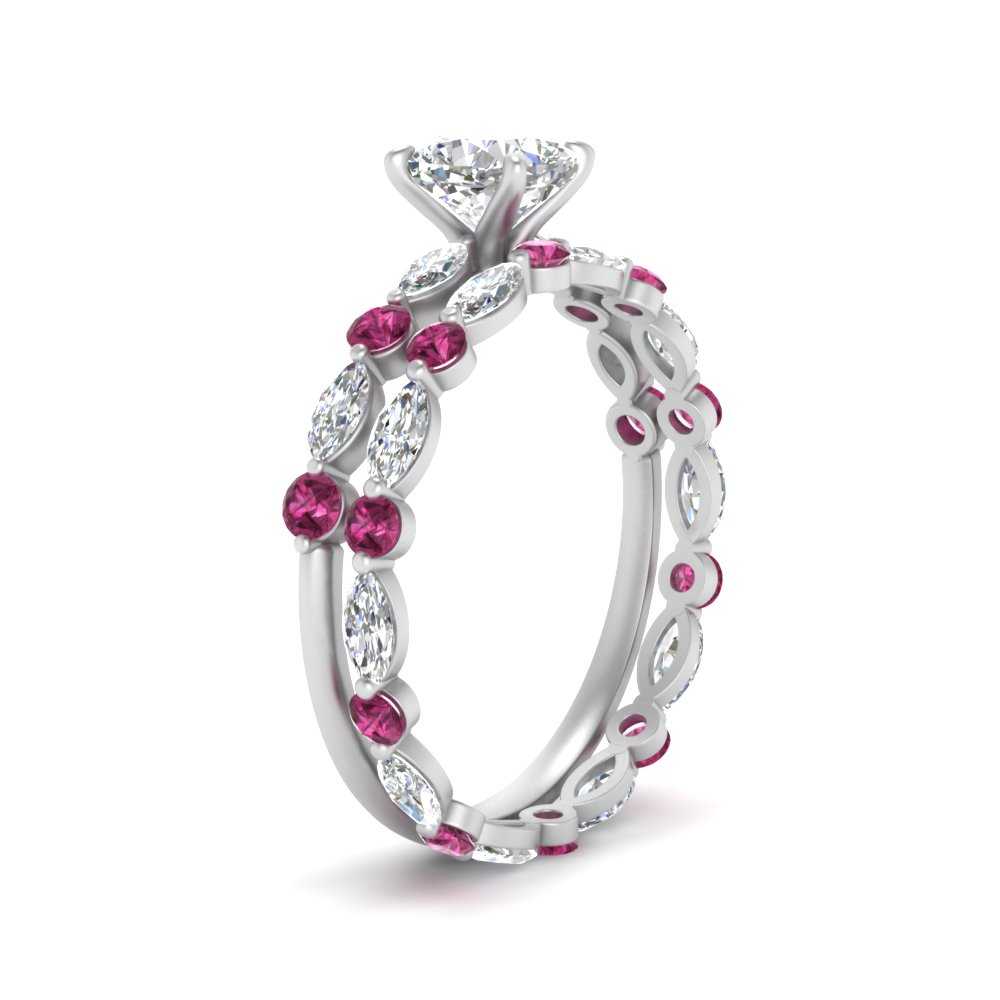 cushion-pink-sapphire-floating-marquise-accent-ring-with-eternity-wedding-band-in-white-gold-FDEWB9398CUGSADRPIANGEL2-NL-WG.jpg?v=1758801887