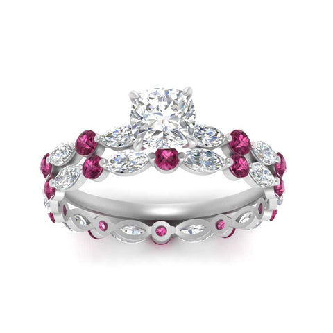 cushion-pink-sapphire-floating-marquise-accent-ring-with-eternity-wedding-band-in-white-gold-FDEWB9398CUGSADRPIANGLE5-NL-WG.jpg?v=1758801888