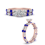 Load image into Gallery viewer, cushion-sapphire-floating-marquise-accent-ring-with-eternity-wedding-band-in-rose-gold-FDEWB9398CUGSABLANGEL3-NL-RG.jpg?v=1758802045
