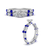 Load image into Gallery viewer, cushion-sapphire-floating-marquise-accent-ring-with-eternity-wedding-band-in-white-gold-FDEWB9398CUGSABLANGEL3-NL-WG_74e0bcea-d15a-455d-a021-9acada7429c5.jpg?v=1758801903
