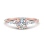 Load image into Gallery viewer, cushion-shaped-halo-engagement-ring-with-baguette-in-rose-gold-FD10047CUR-NL-RG_4f1f78ba-b386-49b5-acb2-5f31c508b491