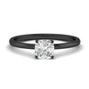 Load image into Gallery viewer, Tulip Solitaire Cushion Engagement Ring