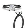 Load image into Gallery viewer, Tulip Solitaire Cushion Engagement Ring