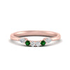 Load image into Gallery viewer, custom-emerald-shared-prong-wedding-band-in-FD9289BGEMGR-ANGLE3-NL-RG