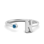 Load image into Gallery viewer, Initial Open Ring
