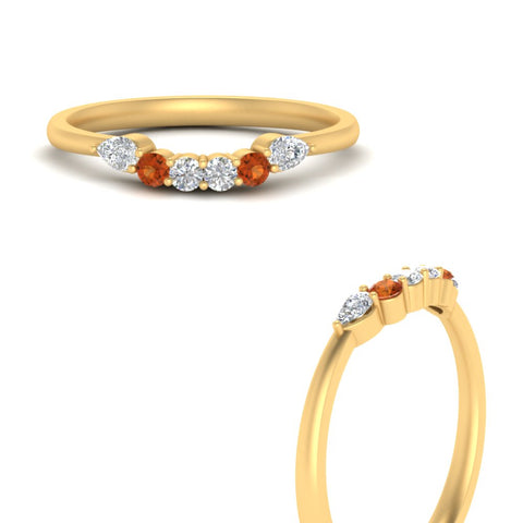 custom-orange-sapphire-shared-prong-wedding-band-in-FD9289BGSAOR-ANGLE3-NL-YG