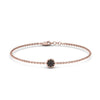 Load image into Gallery viewer, cute-disc-chain-black-diamond-bracelet-in-FDBRC9757GBLACKANGLE2-NL-RG