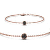 Load image into Gallery viewer, cute-disc-chain-black-diamond-bracelet-in-FDBRC9757GBLACKANGLE2-NL-RG