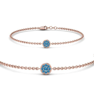 Cute Disc Chain Bracelet