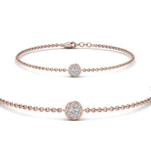 Cute Disc Chain Bracelet