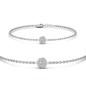 Cute Disc Chain Bracelet