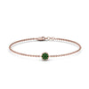 Load image into Gallery viewer, cute-disc-chain-emerald-bracelet-in-FDBRC9757GEMGRANGLE2-NL-RG