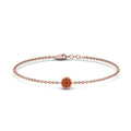 Thumbnail 27 - cute-disc-chain-orange-sapphire-bracelet-in-FDBRC9757GSAORANGLE2-NL-RG