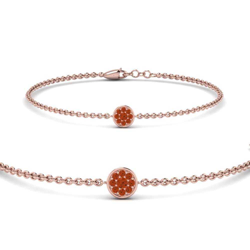 cute-disc-chain-orange-sapphire-bracelet-in-FDBRC9757GSAORANGLE2-NL-RG