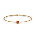 Thumbnail 32 - cute-disc-chain-orange-sapphire-bracelet-in-FDBRC9757GSAORANGLE2-NL-YG
