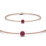 Load image into Gallery viewer, cute-disc-chain-pink-sapphire-bracelet-in-FDBRC9757GSADRPIANGLE2-NL-RG
