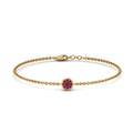 Thumbnail 25 - cute-disc-chain-pink-sapphire-bracelet-in-FDBRC9757GSADRPIANGLE2-NL-YG