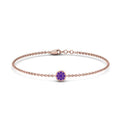 Thumbnail 62 - cute-disc-chain-purple-topaz-bracelet-in-FDBRC9757GVITOANGLE2-NL-RG