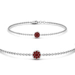 Load image into Gallery viewer, cute-disc-chain-ruby-bracelet-in-FDBRC9757GRUDRANGLE2-NL-WG

