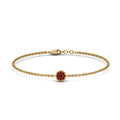 Thumbnail 46 - cute-disc-chain-ruby-bracelet-in-FDBRC9757GRUDRANGLE2-NL-YG