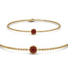 Load image into Gallery viewer, cute-disc-chain-ruby-bracelet-in-FDBRC9757GRUDRANGLE2-NL-YG