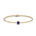 Thumbnail 18 - cute-disc-chain-sapphire-bracelet-in-FDBRC9757GSABLANGLE2-NL-YG