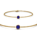Thumbnail 17 - cute-disc-chain-sapphire-bracelet-in-FDBRC9757GSABLANGLE2-NL-YG