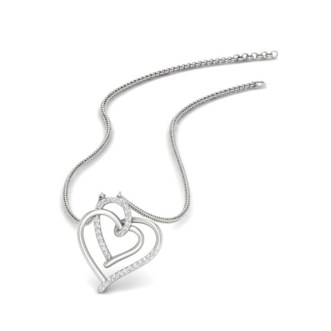 cute-double-heart-diamond-pendant-in-platinum-FDPD11211-NL-WG