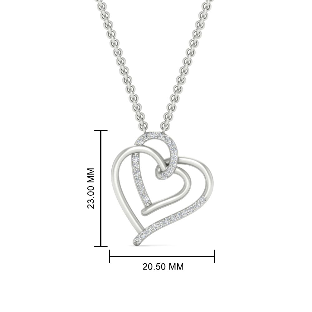cute-double-heart-diamond-pendant-in-FDPD11211-NL-WG
