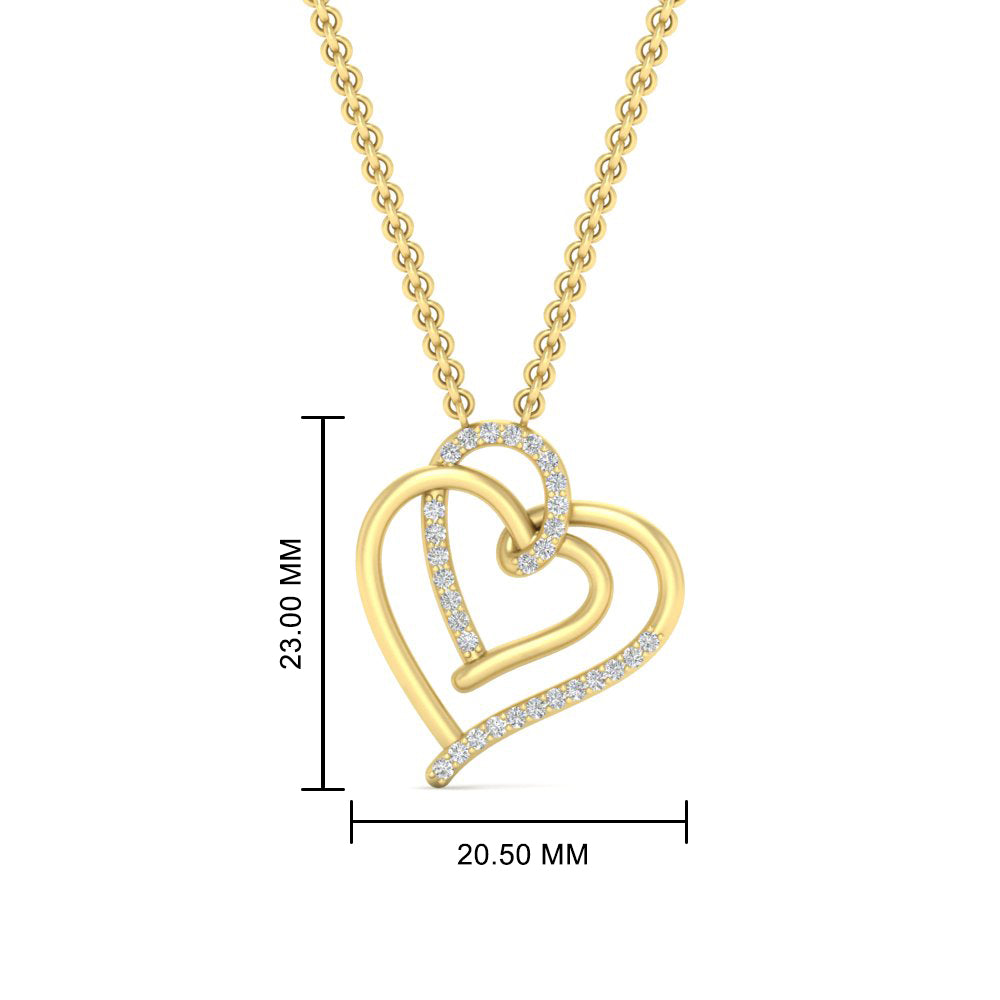 cute-double-heart-diamond-pendant-in-FDPD11211-NL-YG