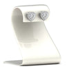 Load image into Gallery viewer, cute-heart-diamond-halo-earrings-in-white-gold-FDEAR11270HTANGLE1-NL-WG