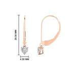 Load image into Gallery viewer, cute-heart-shape-diamond-lever-back-dangles-in-rose-gold-FDEAR11236HT-0.50CT-NL-RG.jpg
