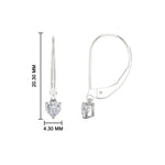 Load image into Gallery viewer, cute-heart-shape-diamond-lever-back-dangles-in-white-gold-FDEAR11236HT-0.50CT-NL-WG.jpg
