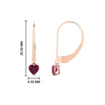 Load image into Gallery viewer, cute-heart-shape-pink-sapphire-lever-back-dangles-in-rose-gold-FDEAR11236HTGSADRPI-0.50CT-NL-RG.jpg
