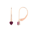 Load image into Gallery viewer, cute-heart-shape-pink-sapphire-lever-back-dangles-in-rose-gold-FDEAR11236HTGSADRPI-0.50CT-NL-RG.jpg
