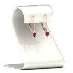 Load image into Gallery viewer, cute-heart-shape-pink-sapphire-lever-back-dangles-in-rose-gold-FDEAR11236HTGSADRPI-0.50CT-NL-RG.jpg
