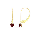 Load image into Gallery viewer, cute-heart-shape-ruby-lever-back-dangles-in-yellow-gold-FDEAR11236HTGRUDR-0.50CT-NL-YG.jpg
