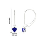 Load image into Gallery viewer, cute-heart-shape-sapphire-lever-back-dangles-in-white-gold-FDEAR11236HTGSABL-0.50CT-NL-WG.jpg
