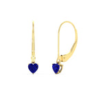 Load image into Gallery viewer, cute-heart-shape-sapphire-lever-back-dangles-in-yellow-gold-FDEAR11236HTGSABL-0.50CT-NL-YG.jpg
