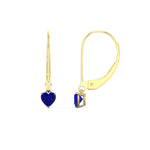 Load image into Gallery viewer, cute-heart-shape-sapphire-lever-back-dangles-in-yellow-gold-FDEAR11236HTGSABL-0.50CT-NL-YG.jpg
