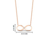 Load image into Gallery viewer, cute-infinity-diamond-pendant-in-FDPD11289-NL-RG