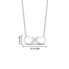 Load image into Gallery viewer, cute-infinity-diamond-pendant-in-FDPD11289-NL-WG