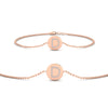 Load image into Gallery viewer, Alphabet disc diamond bracelet