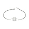 Load image into Gallery viewer, Alphabet disc diamond bracelet