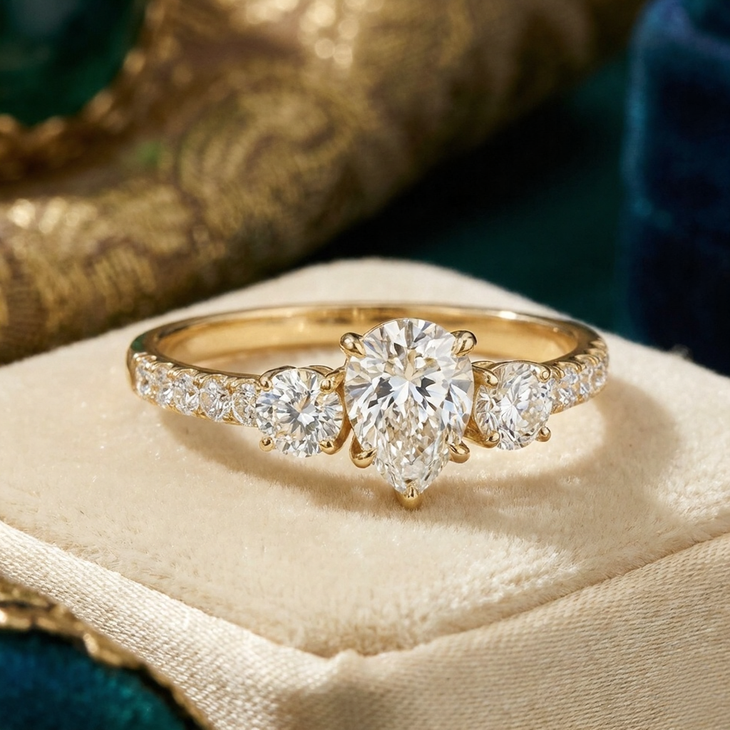 Who Should Choose a Teardrop Engagement Ring?
