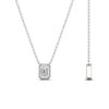 Load image into Gallery viewer, dainty-emerald-solitaire-necklace-gold-in-white-gold-fdpd11682angle2-nl-wg.jpg?v=1777273606