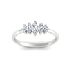Load image into Gallery viewer, dainty-marquise-diamond-5-stone-ring-in-white-gold-fdwb8008mqangle5-0.50ct-nl-wg.jpg