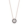 Load image into Gallery viewer, daisy-pendant-diamond-necklace-with-black-diamond-halo-in-FDPD10788-GBLACK-ANGLE1-NL-RG